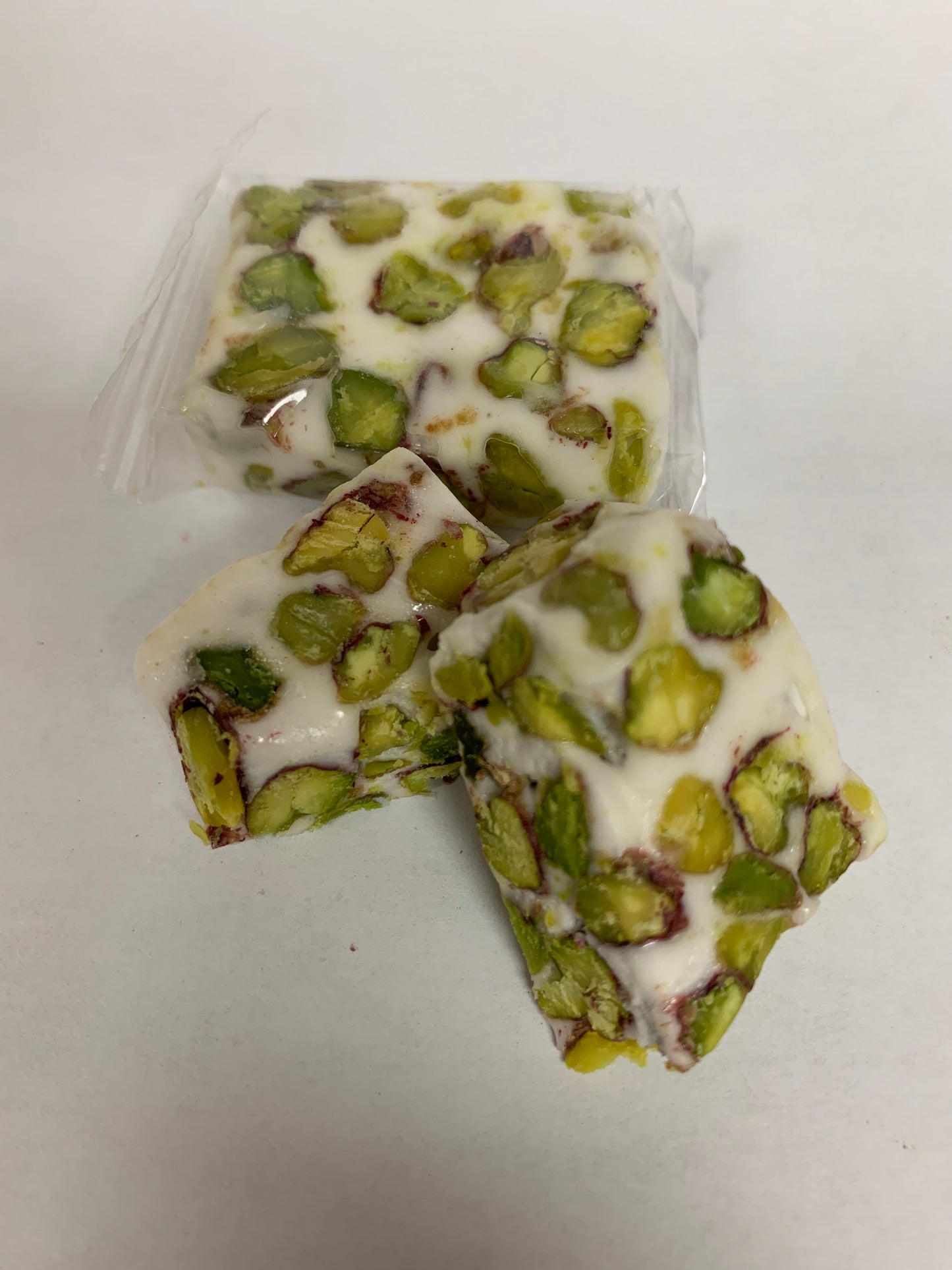 Pistachio Nougat - نوجة بالفستق الحلبي
