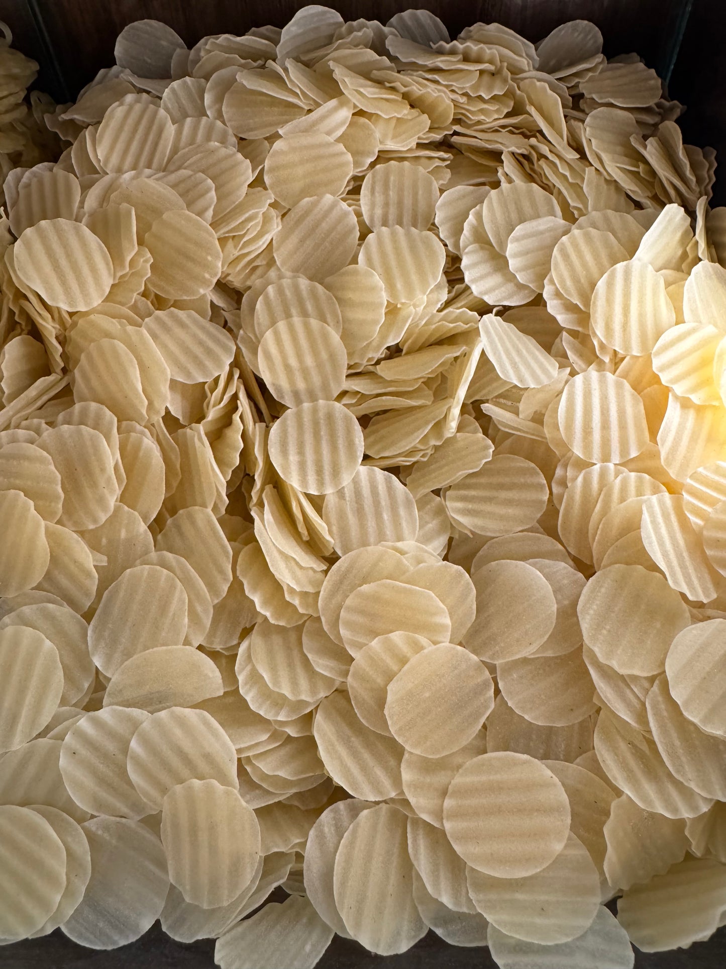 Raw Homemade chips