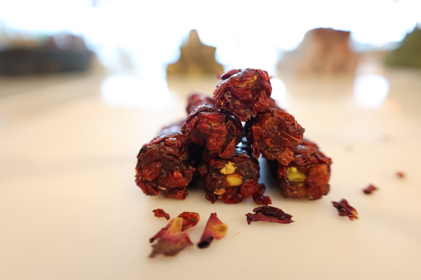 Pomegranate Turkish Delight Fingers