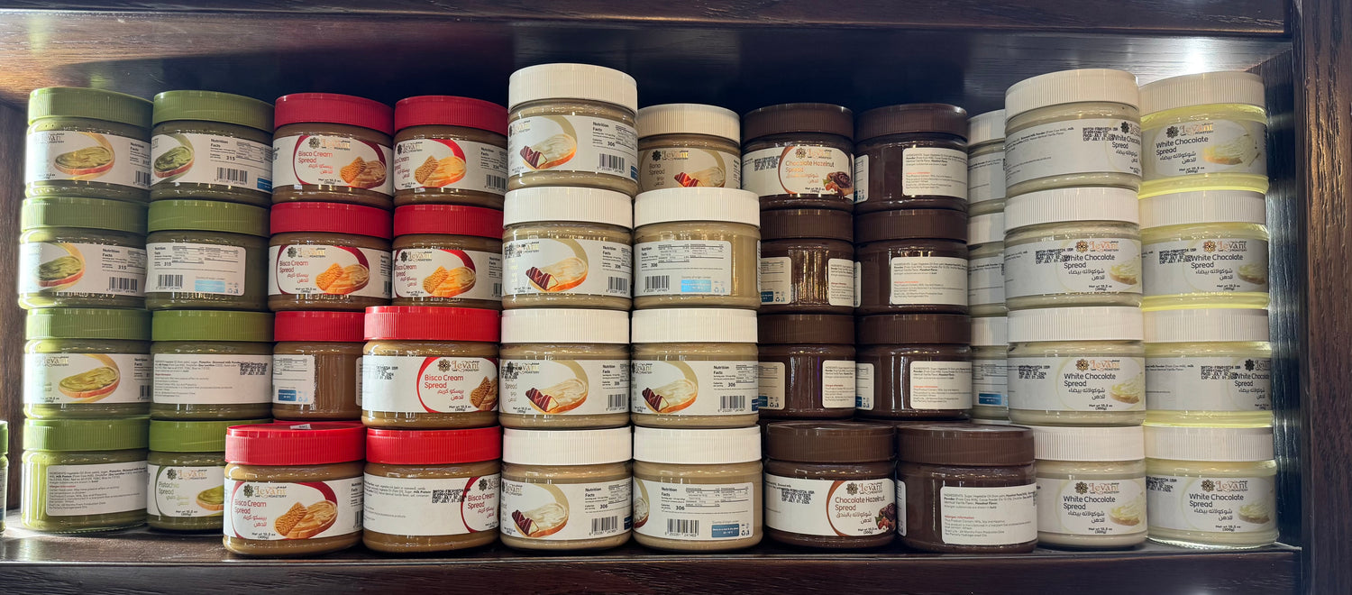 Levant Spreads and Nuts Butter