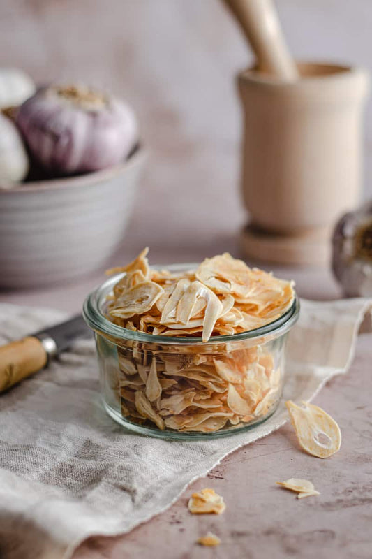 Dried Garlic Flakes